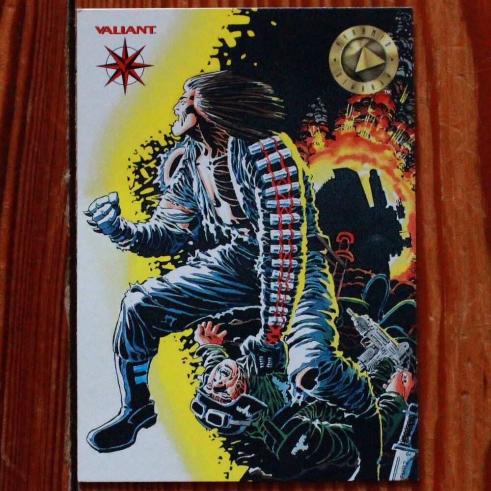 Vintage Upper Deck 1993 "Valiant" Trading Card